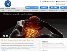 Tablet Screenshot of gtsmeditour.com